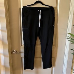 FIGS Black Yola Bottoms S/P